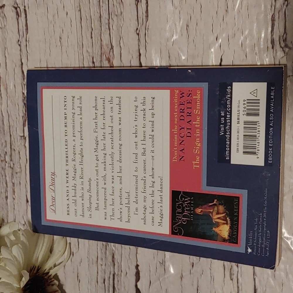 3/$13 Nancy Drew Diaries. The Red Slippers by Carolyn Keene children book - Picture 3 of 3